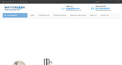 Desktop Screenshot of mfilters.com