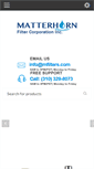 Mobile Screenshot of mfilters.com